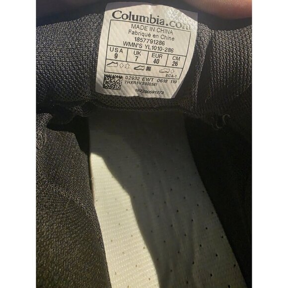 Columbia Women's Mount Carmel Low Waterproof Hiking Shoes, Brown Suede Size 9 - Picture 9 of 9